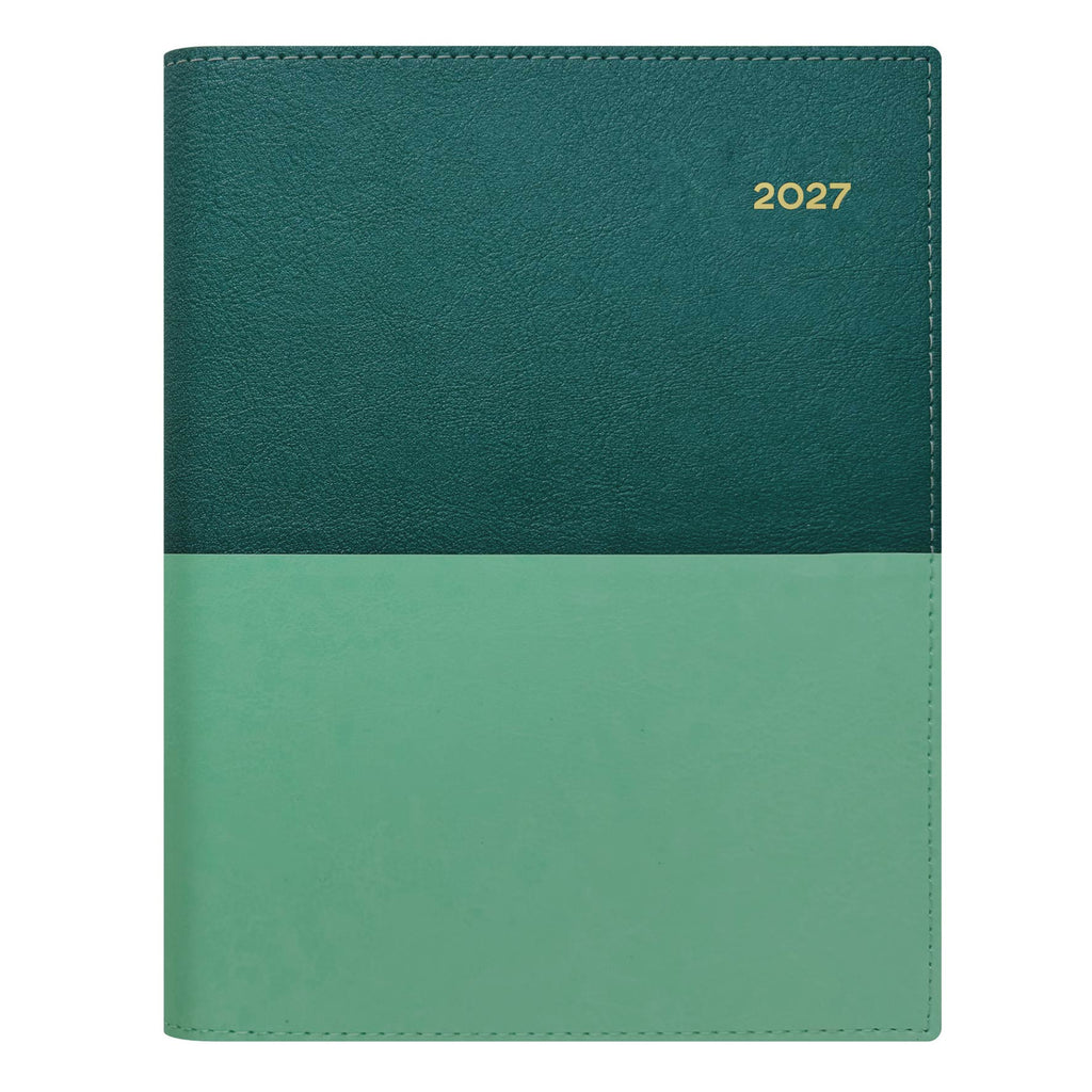Collins Vanessa Diary 2027 A5 Day to Page Teal