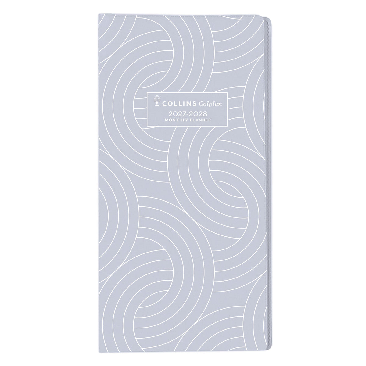 Collins Colplan 2027-28 B6/7 Month to View Planner Diary Grey