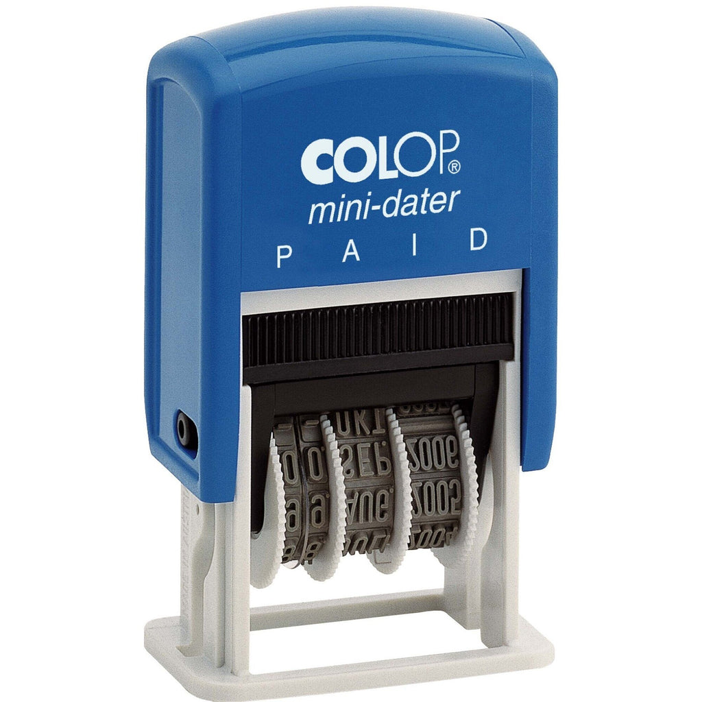 Colop S160/L2B Mini Dater Stamp Paid 4mm