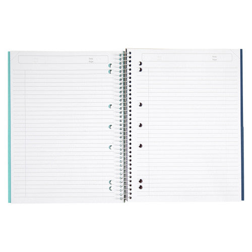 ColourHide 5 Subject Book A4 250 Pages Sky Blue Pack of 5