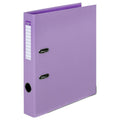 ColourHide A4 Half Lever Arch File Purple Carton of 15