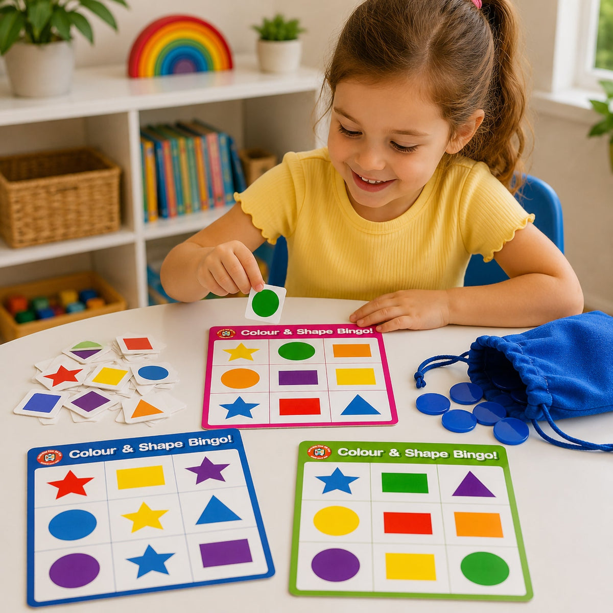 Colour and Shape Bingo