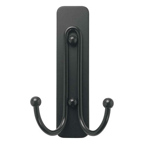 Command Double Hook Large Matte Black (1.8kg)