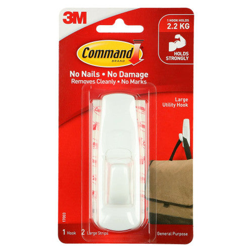 Command Large Hook White (2.2kg)
