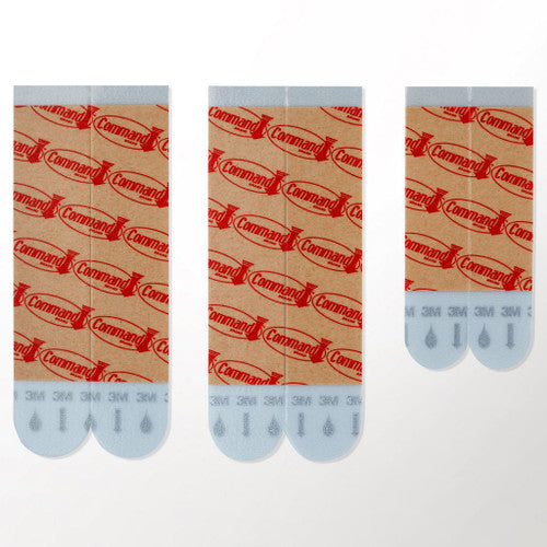 Command Wet and Dry Combo Refill Strips Medium and Large