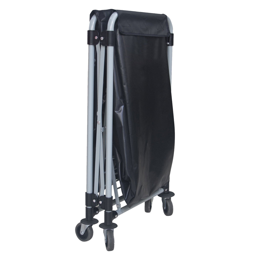 Compass Collapsible Laundry Cart 2 x 150L Twin Vinyl Bags