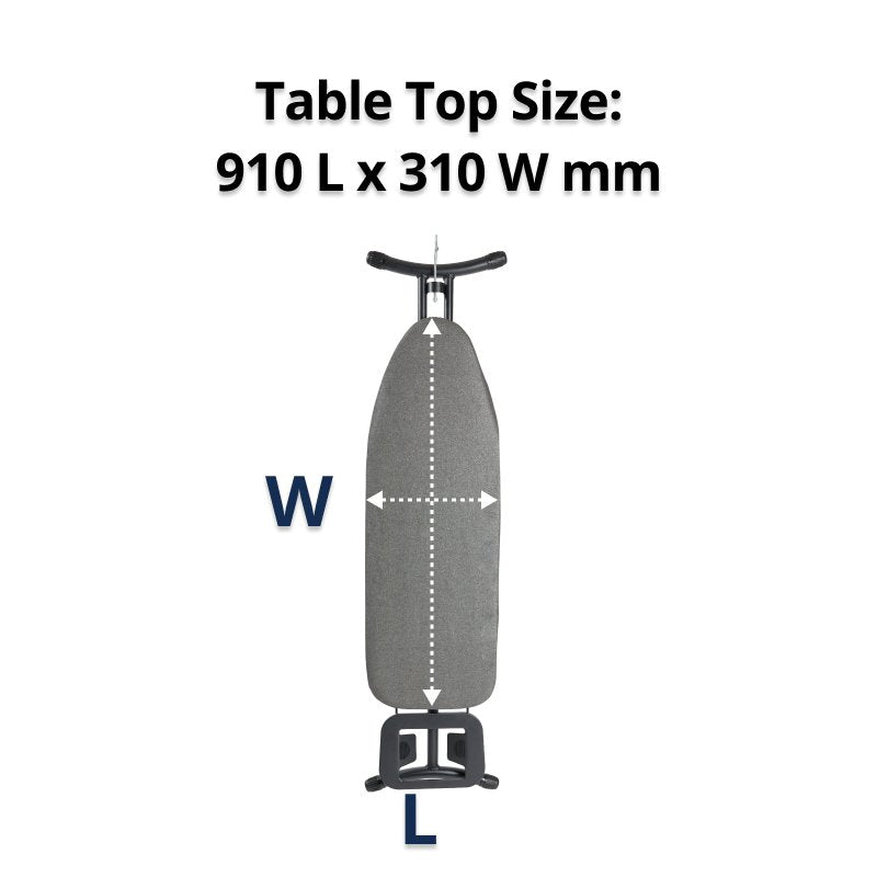 Compass Compact Ironing Board with Hook and Caddy Pack of 4