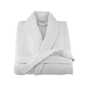 Compass Cotton Waffle Bathrobe White Pack of 10