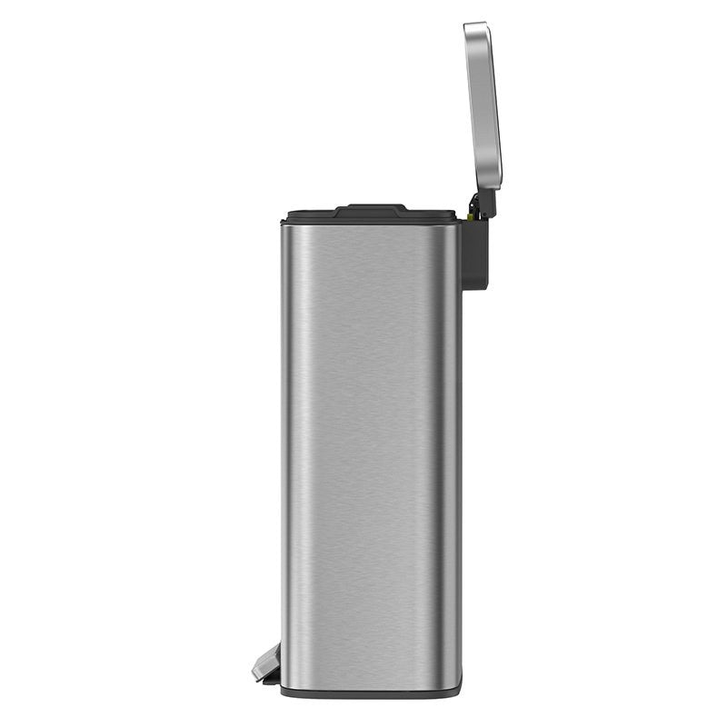 Compass Pedal Bin Brushed Stainless Steel 30L