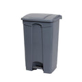 Compass Plastic Pedal Bin 68L Grey