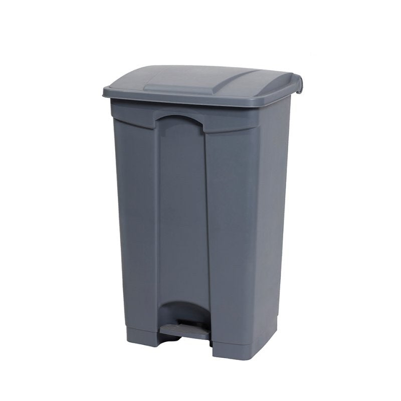 Compass Plastic Pedal Bin 68L Grey