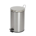 Compass Round Pedal Bin Stainless Steel 12L