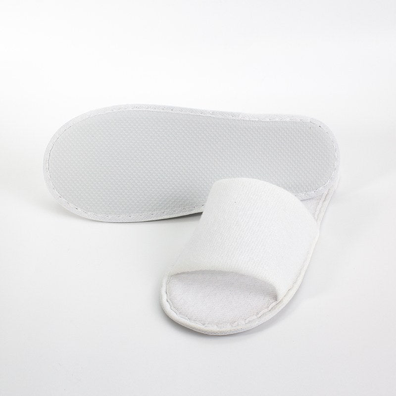 Compass Slimline Hotel Slippers Terry Cotton in Paper Sleeve Carton of 200