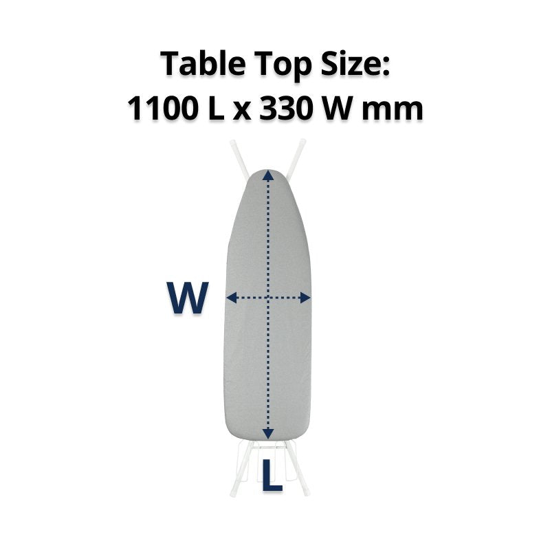 Compass Standard Ironing Board with Iron Caddy Pack of 4