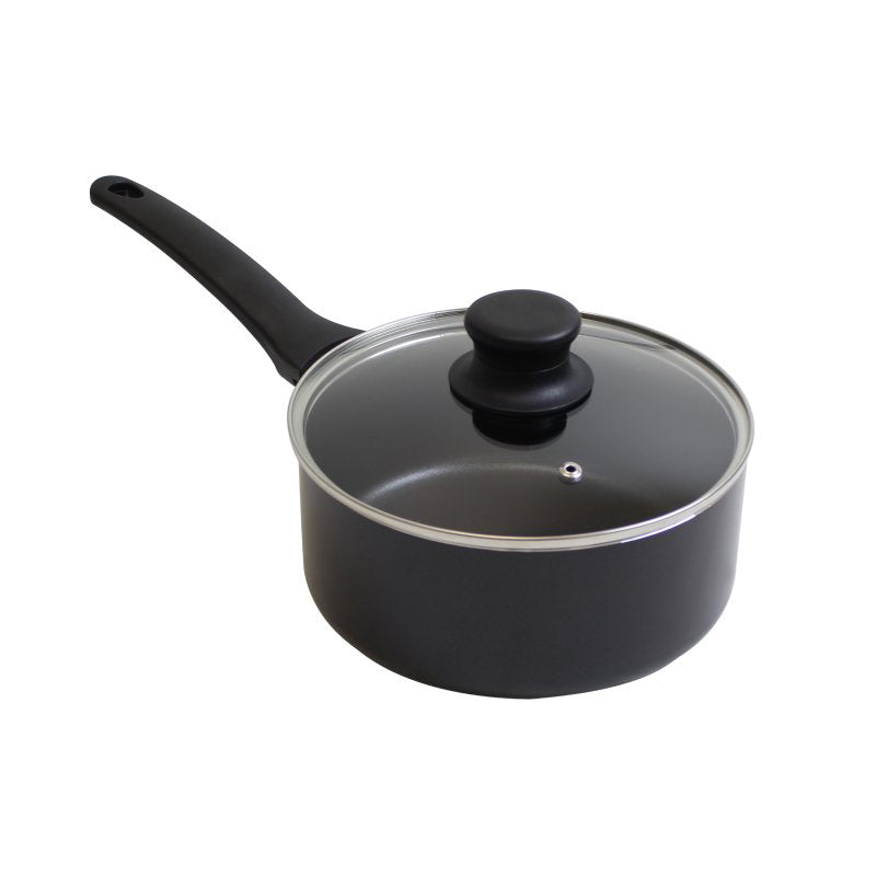 Connoisseur Non-Stick Saucepan 20cm 2.3L with Glass Lid