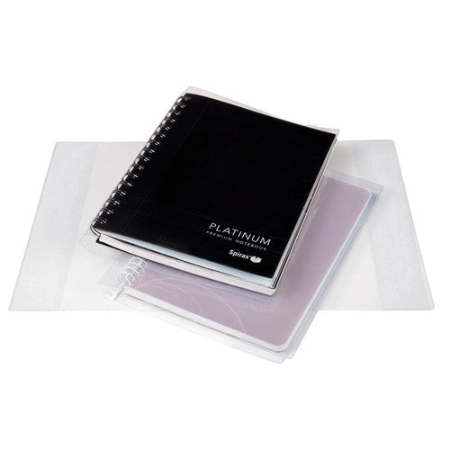 Contact Book Sleeves 9 x 7 Inch Clear Pack of 5