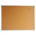 Rapidline Standard Corkboard 1200 x 15 x 900mm Aluminium Frame