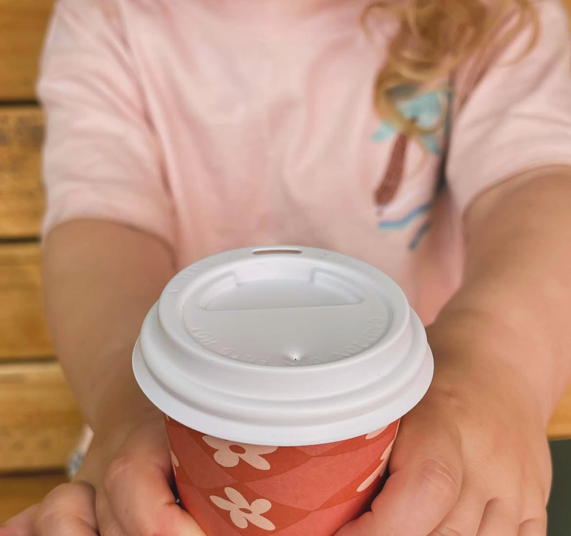 Creative Cafe Co 4oz PP Babycino Espresso Lids White - Carton 1000