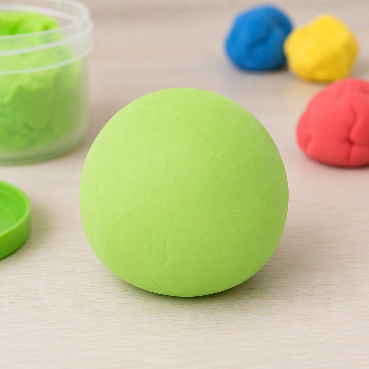 CreativeClay 100g Fluoro Green