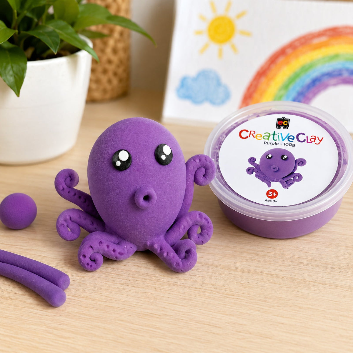 CreativeClay 100g Purple