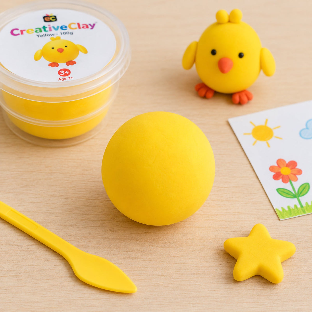 CreativeClay 100g Yellow