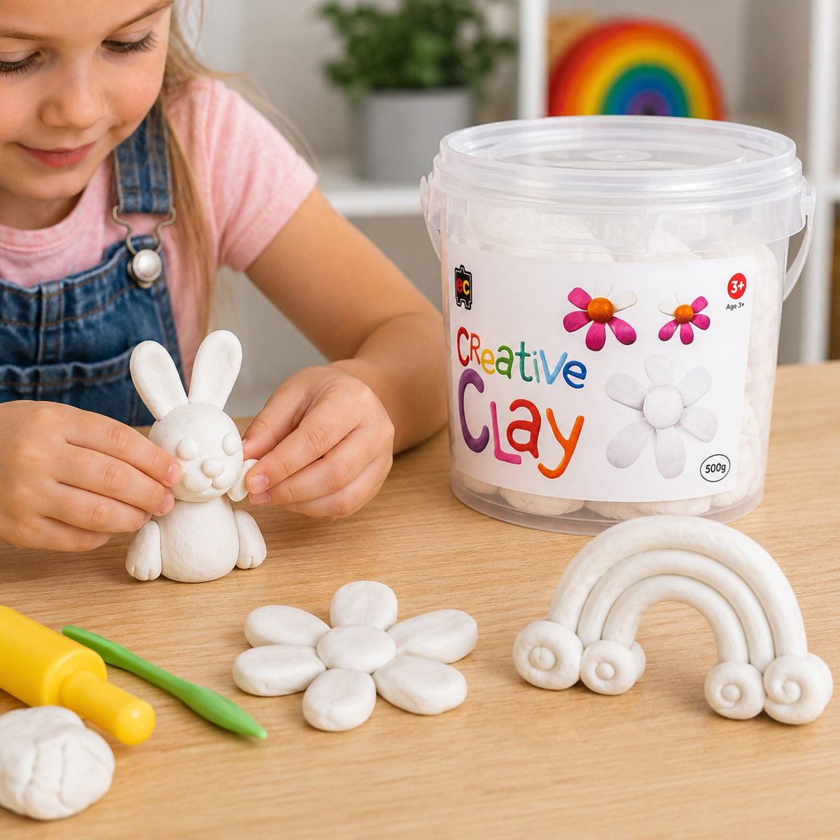 CreativeClay 500g White