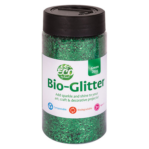Zart Bio Glitter 200g Green