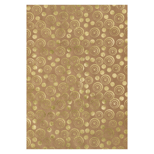 Zart Printed Foil Kraft Paper A4 Assorted Pack of 40
