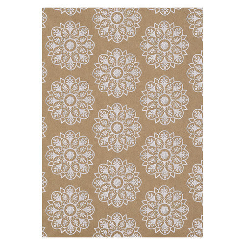 Zart Printed Foil Kraft Paper A4 Assorted Pack of 40