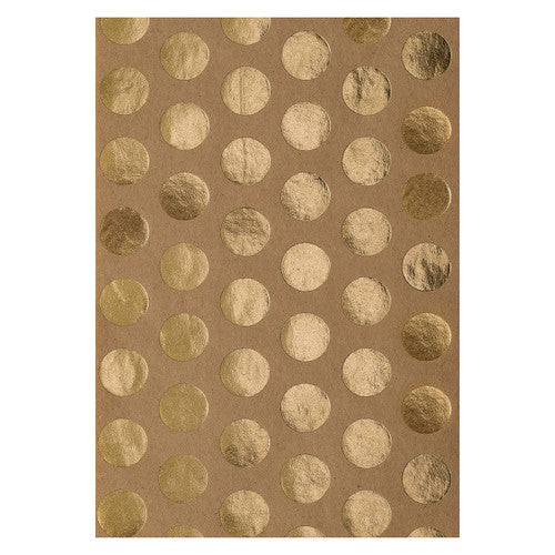 Zart Printed Foil Kraft Paper A4 Assorted Pack of 40