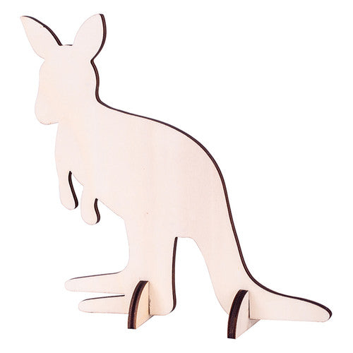 Zart Wooden Standing Australian Animals Pack of 9