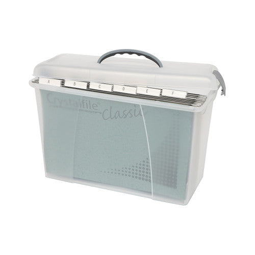 Crystalfile Carry Case 18L Clear Box of 6