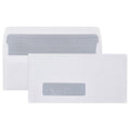Cumberland Envelope Self Seal Window Face Secretive DL 110 x 220mm Box of 500