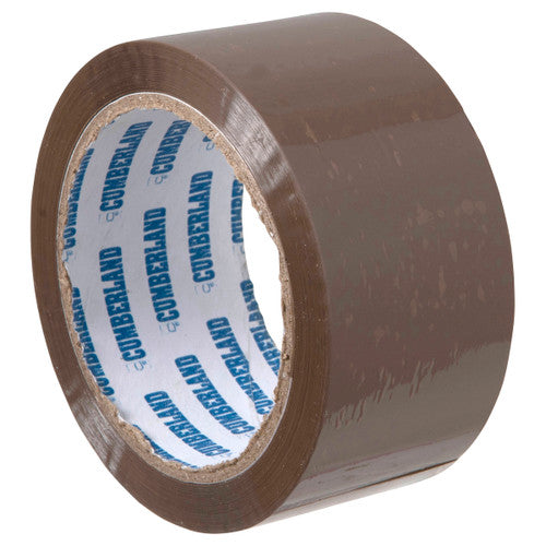 Cumberland Packaging Tape 45 Micron 48mm x 75m Brown Box of 6