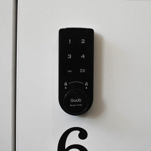 Rapidline Digital Pin Code Lock Public Function Black