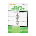 Collins Debden DK1016 Dayplanner Desk Size Weekly Non-Dated Refill