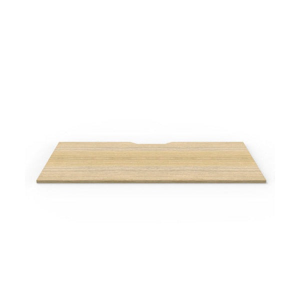Rapidline Scalloped Table Top 1800 x 750 x 25mm Only Natural Oak