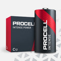 Procell Intense Power Alkaline C 1.5V Battery Pack of 12