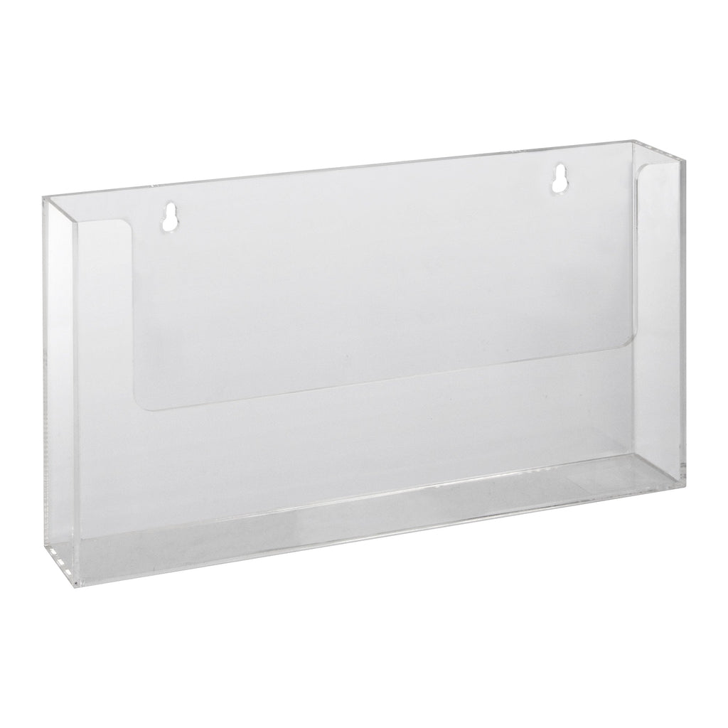 Deflecto Wall Mount Brochure Holder A4 Landscape
