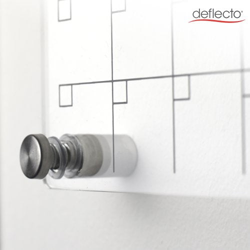 Deflecto Acrylic Wall Planner A4 Wall Mounted 297 x 210mm