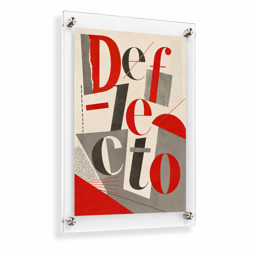 Deflecto A2 Acrylic Poster and Photo Holder Wall Mount