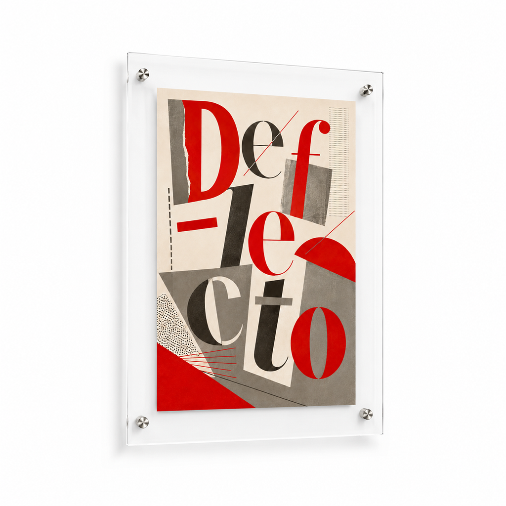 Deflecto A3 Acrylic Poster and Photo Holder Wall Mount