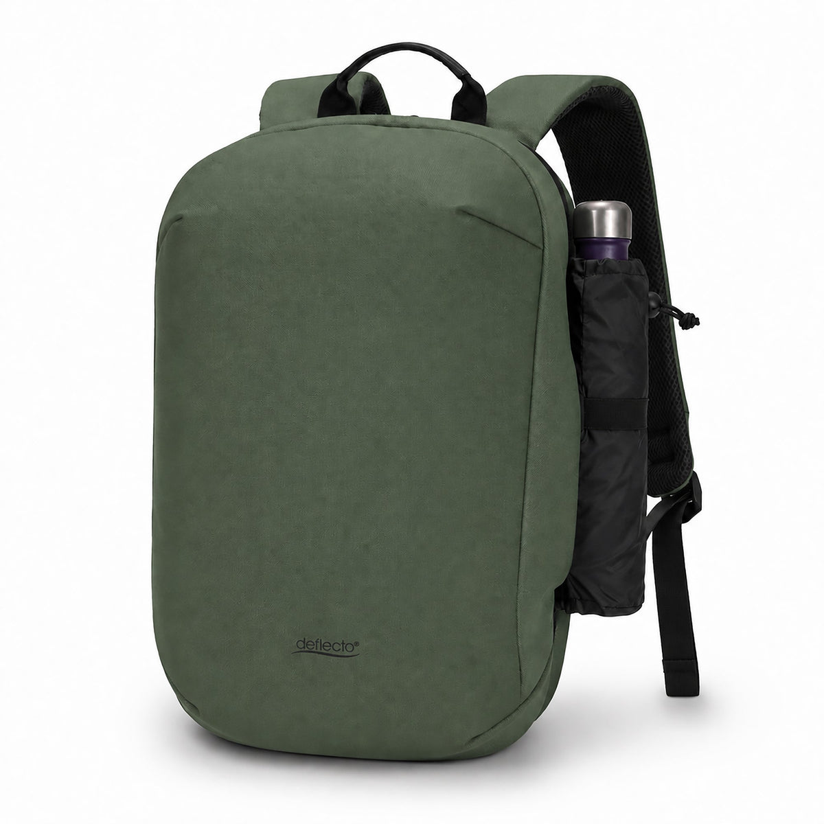 Deflecto Laptop Backpack Green 13L