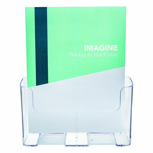 Deflecto Brochure Holder A4 Portrait Clear
