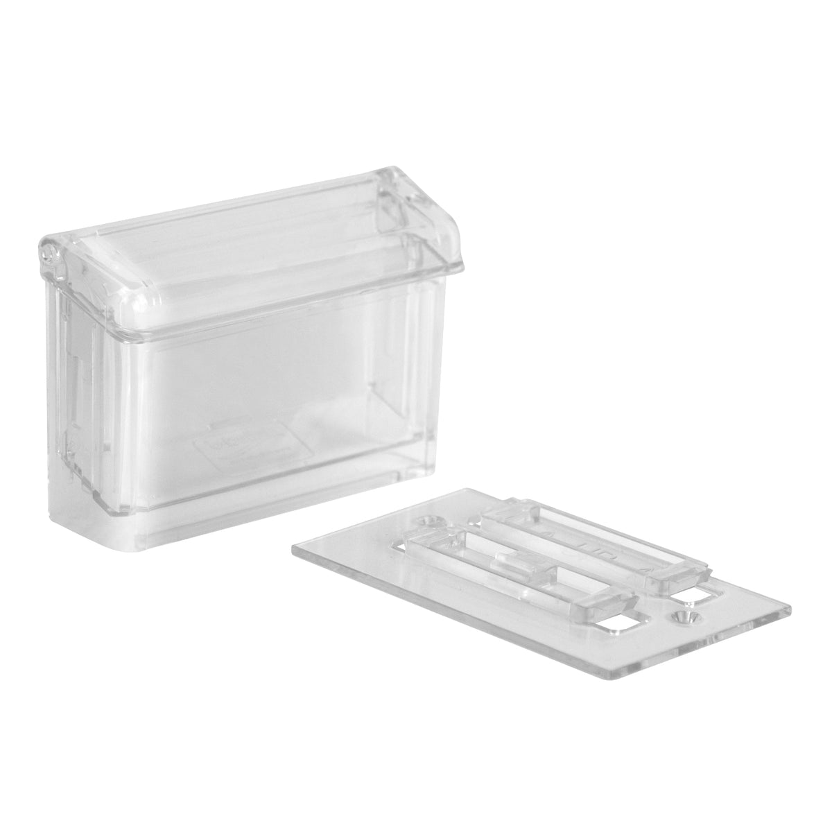 Deflecto Outdoor Wall Mount Business Card Holder Landscape