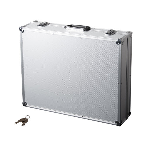 Deflecto Portable Alloy and Acrylic Concertina Display Stand A3