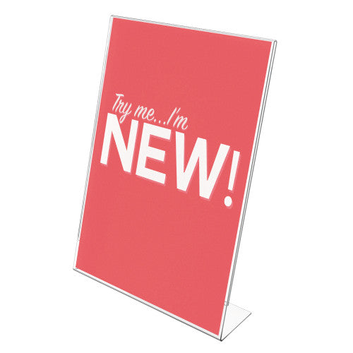 Deflecto Slanted Sign Holder A5 Portrait