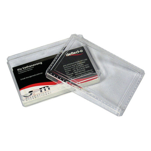 Deflecto Small Business Card Box