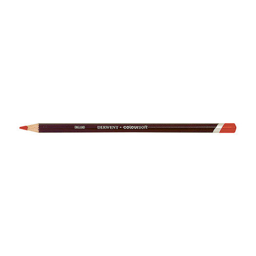Derwent Coloursoft Pencil Blood Orange Box of 6