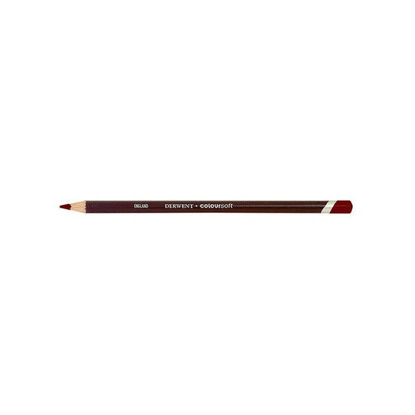 Derwent Coloursoft Pencil Deep Red Box of 6